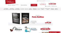 Desktop Screenshot of loja.charutosecachimbos.com.br